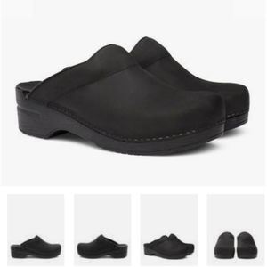 Dansko "Karl Black Oiled" Clogs